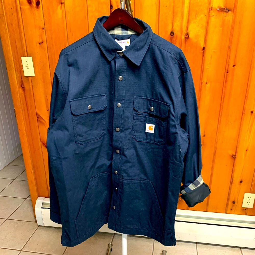 Carhartt light cotton jacket size L tall